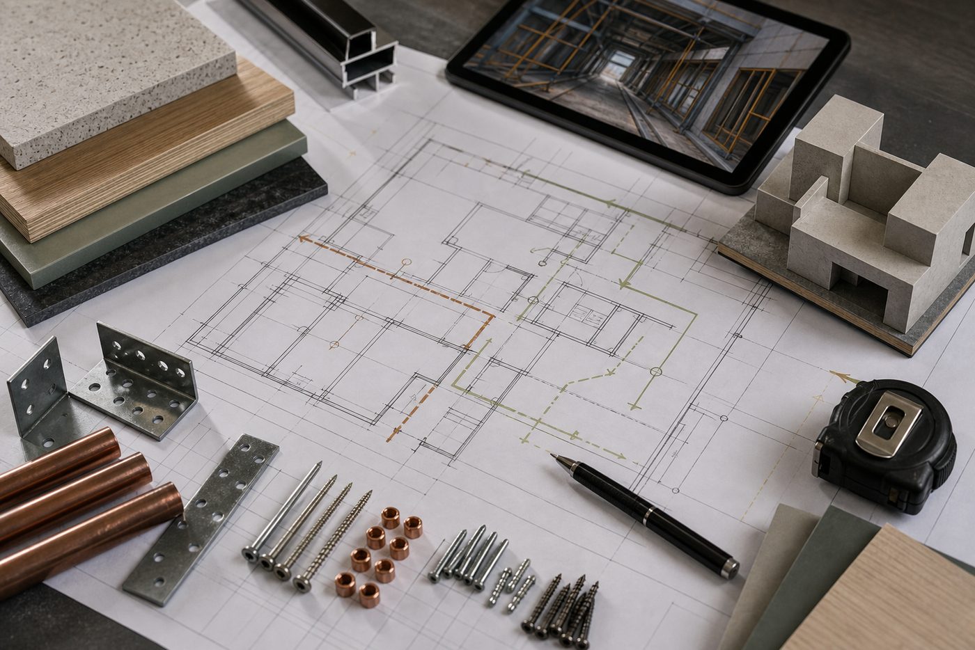 Construction sequencing and coordinated build planning